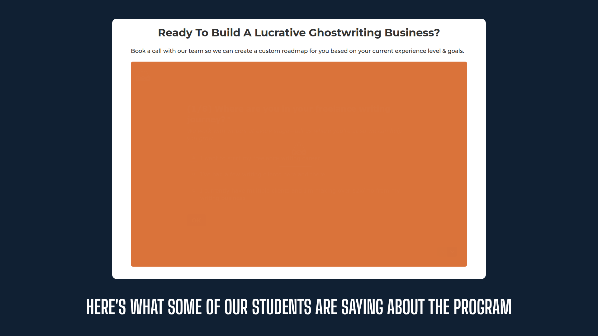 Premium Ghostwriting Academy