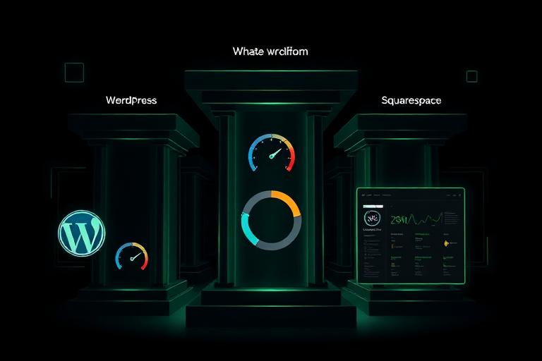 Wordpress Vs Webflow Vs Squarespace Inp Cwv 2026