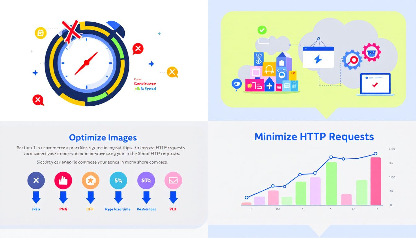 A visual guide with practical tips for improving Shopify store speed.