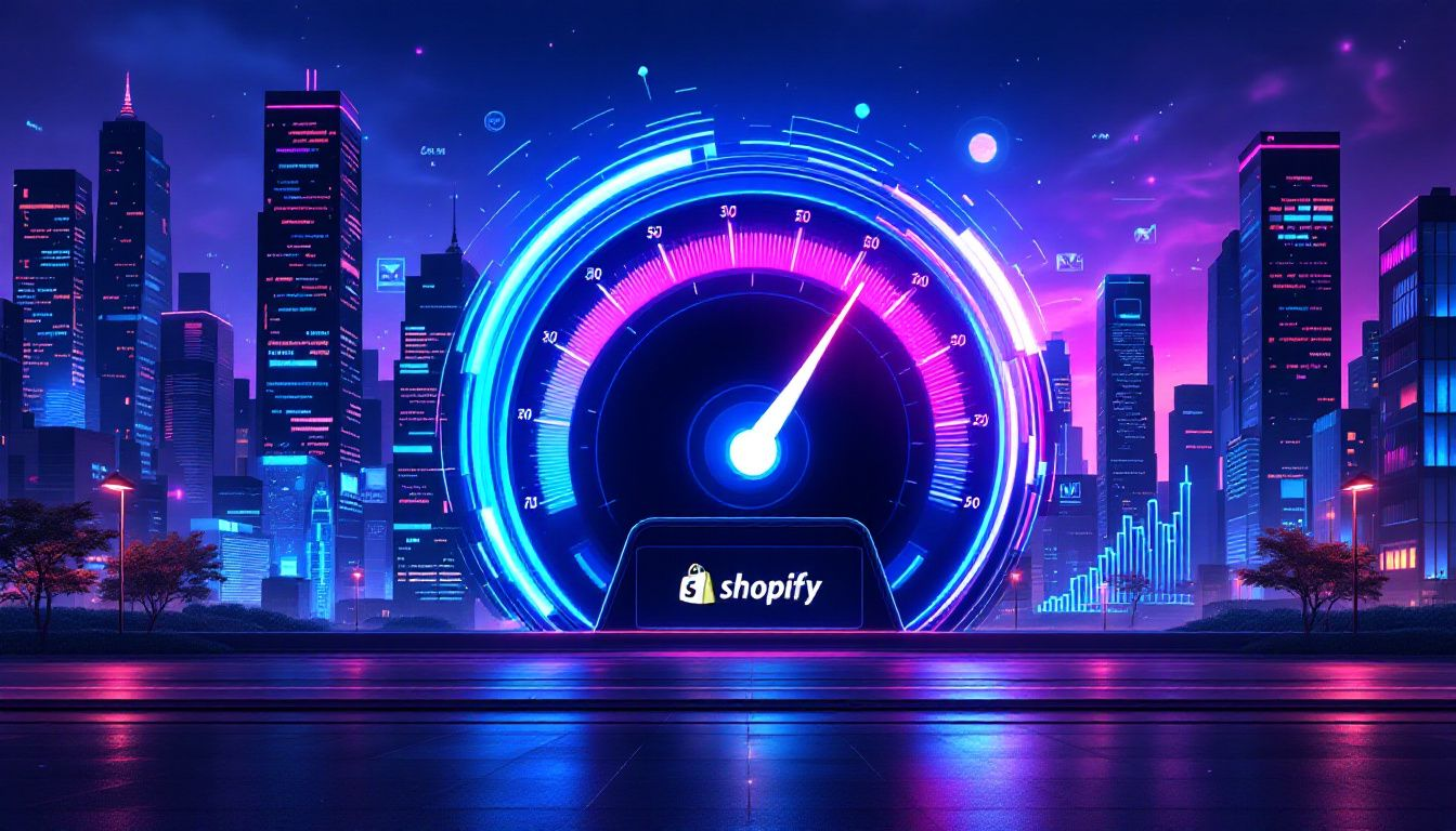 A visual representation of the benefits of a faster Shopify store.