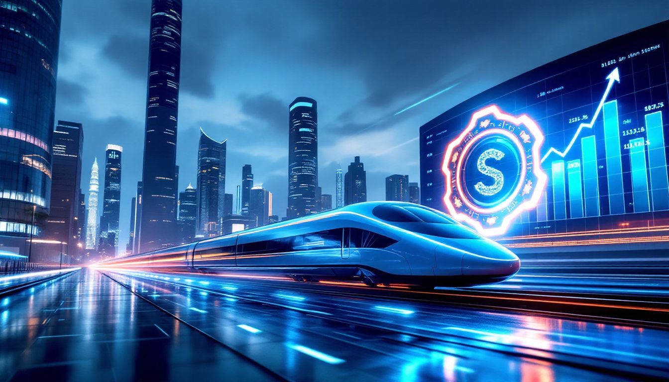 An illustration showing the importance of Shopify store speed for online businesses.